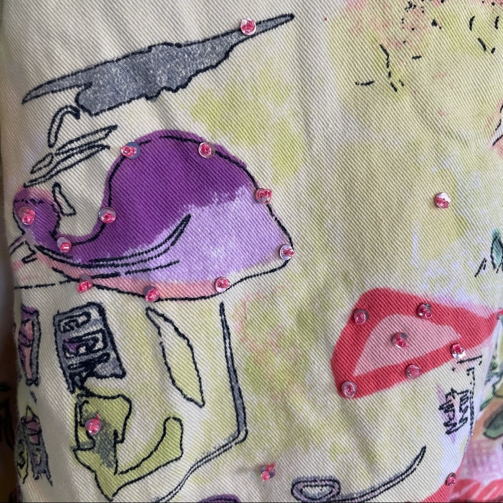 Pattern Jacket Button Vacation Spring Passports - image 5